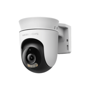 CAMERA IP Mercusys, wireless, cube, pt. exterior IP65, vedere pan tilt 360°, dist. IR 9 m, tip lentila fixa 4 mm, rezolutie 1080p, microfon, carcasa metal, slot SD card, "MC500" (timbru verde 0.8 lei)