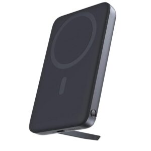 POWER BANK Aukey "PB-MS01" 6700 mAh, 20W magnetic, wireless, 1 x USB-C, 172g, negru, "US002-LLTSN1043192" (timbru verde 0.98 lei) - 689323786091