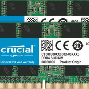 SODIMM Crucial, 32GB DDR4, 3200 MHz, kit, "CT2K16G4SFRA32A"