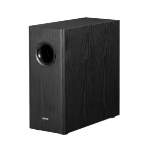 SUBWOOFER EDIFIER, RMS: 70W activ, 8" bass, RCA Line-in/Line-out, automatic stand-by, frecv. 35Hz-115Hz, black, " T5S-BK" (timbru verde 4.00 lei)