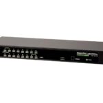 16-Port PS/2-USB  VGA KVM Switch/Cascade "CS1316-AT-G" (timbru verde 0.8 lei)