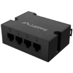 Switch Lanberg DIN-GE4-BT-90W 1XIN 3XOUT "DIN-GE4-BT-90W" (timbru verde 2 lei)