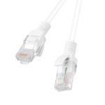 PATCHCORD CAT.6 UTP 0.25M WHITE "PCU6-10CC-0025-W" (timbru verde 0.08 lei)