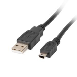 Cable length: 0.3 m. Connector 1: Mini-USB A